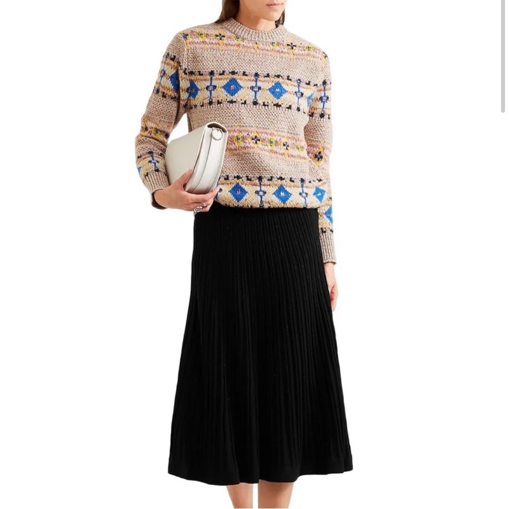 Victoria Beckham Multicolor Patterned Sweater